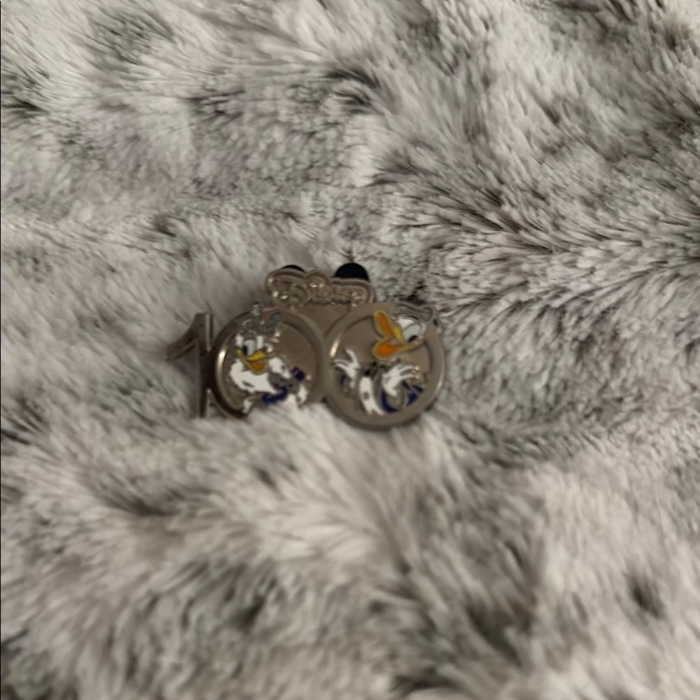 Silver Cartoon Character Pin